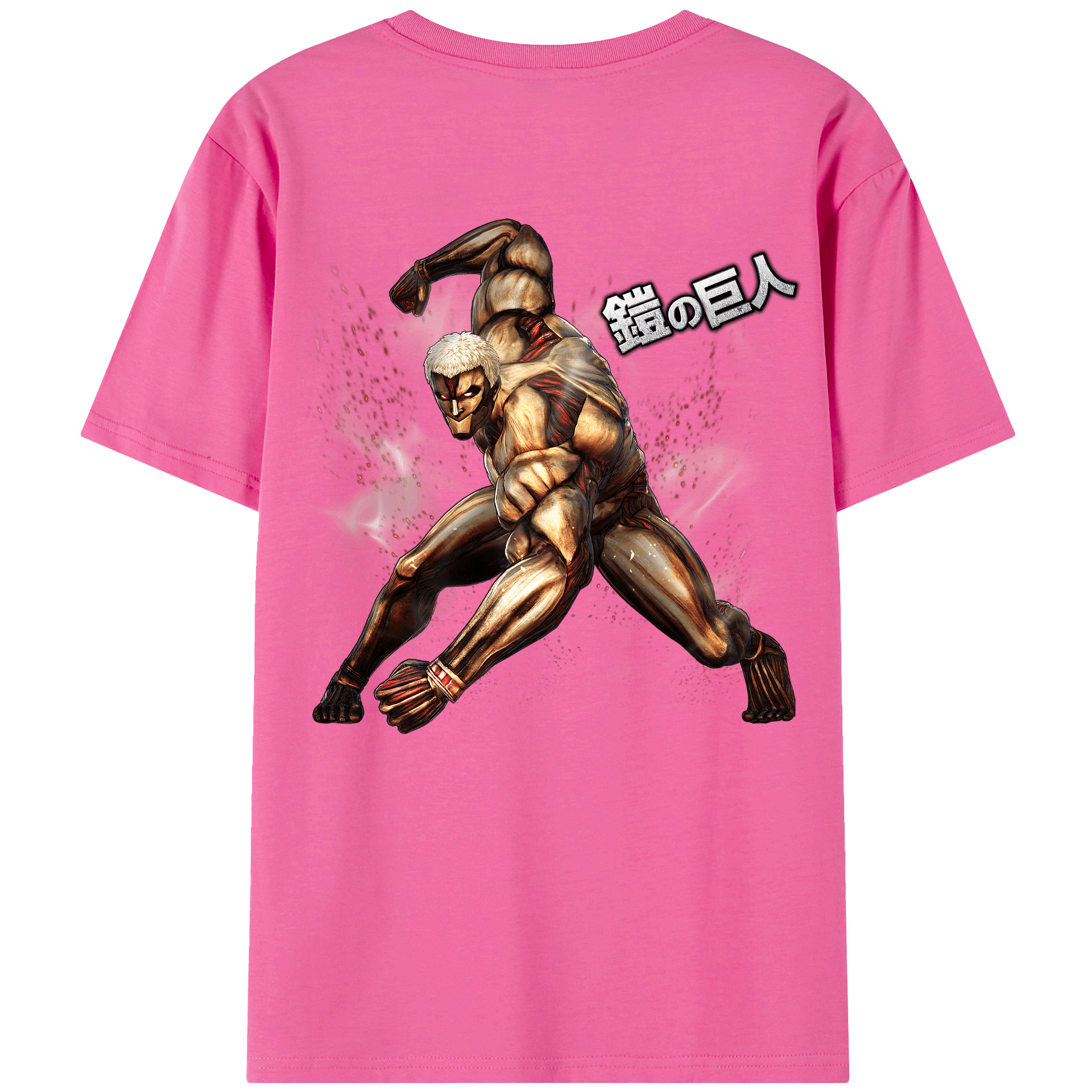 （画像用） 進撃の巨人 Attack on Titan レディース半袖Tシャツ(バックプリント)